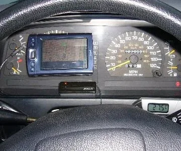 Palm T/X with TomTom Nav 5 and Holux Bluetooth GPS receiver