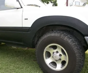 A detailed shot of the Herculiner that I applied.