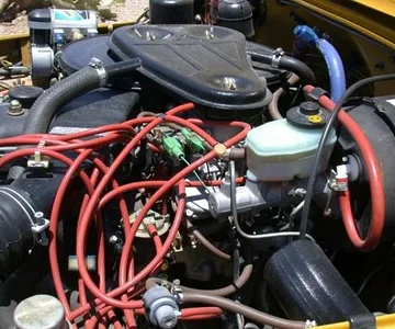 Driver's Side Engine Compartment