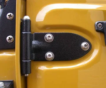 Rebuilt Front Door Hinge