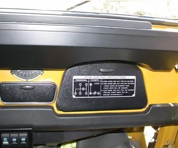 Powder Coated Ash Tray & Glove Box