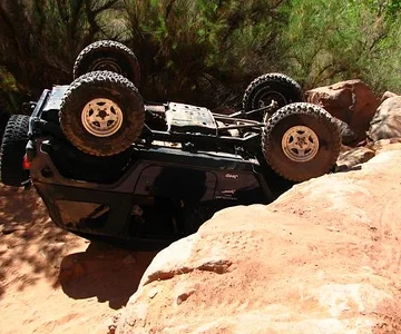 Poor previously shiny Rubicon on Amasa Back