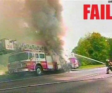 Firetruck Fail