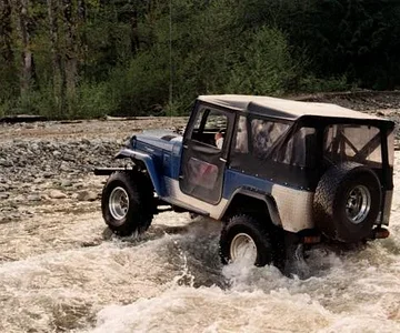 river crossing Harrison