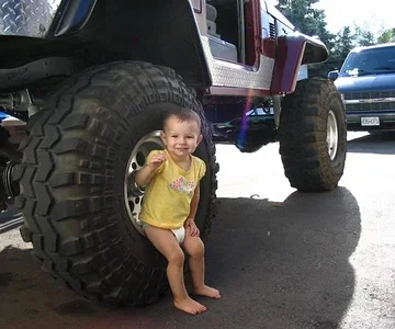 my youngest daughter she is actually 5 now ,old pic