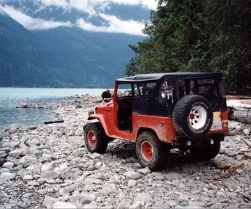 Harrison lake ,old rig