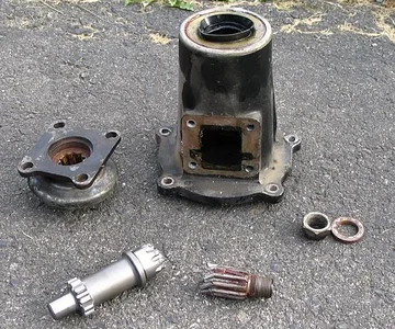 twisted off front output