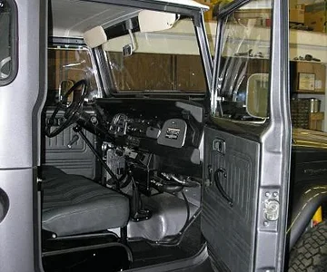 P8260107 Ryan does the door panels and seats as well as the heater core rebuild himself.