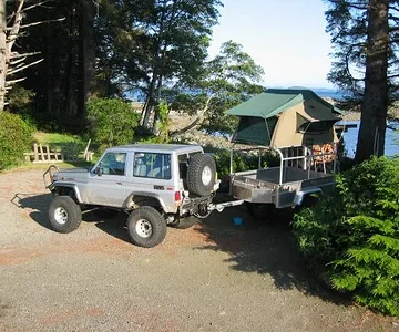 Salmon Beach - South of Uculet, BC