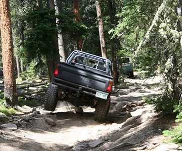 Brandon catches some air.