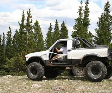 Jeremy and his truck.