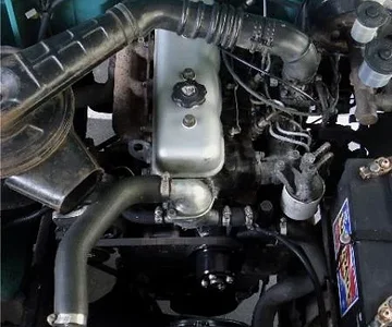 1977 BJ40 Engine with aluminum radiator and electric fan...A very nice upgrade!