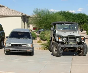 The Tercel from Hell and Alice.