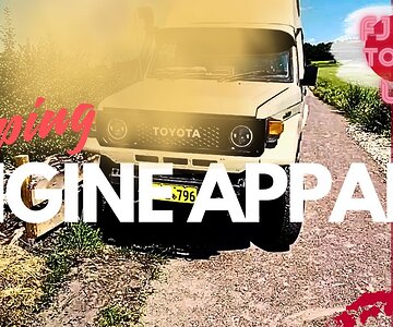 Is the Engine blown apart? What a fail Toyota FJ75 Trooper Carrier