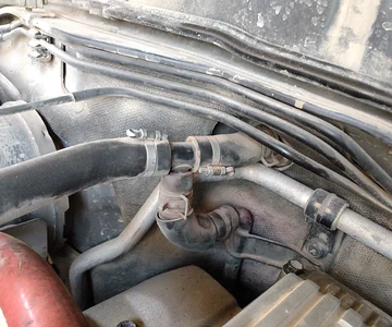 Outlet of rear heater 2