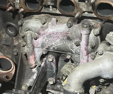 Oil Cooler cover leaking