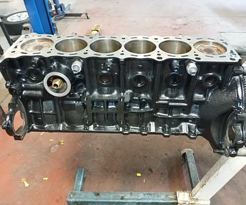 engine block painted