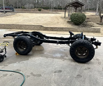 FJ43 rolling chassis
