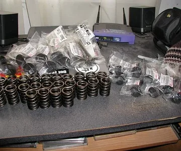 New valves and springs.