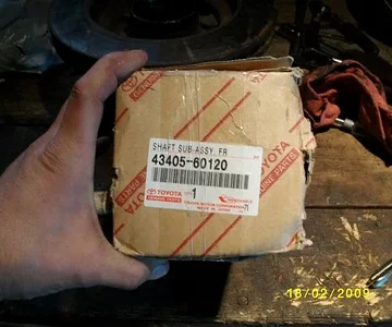 Correct part number for 1991-1992 80 series birf with no ABS and 238.5mm in length.  Correct size to install Aisin manual hub.  No machining necessary.