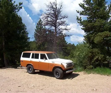 1974 FJ55.  Sugarloaf Mountain Boulder, CO.  Should've never sold that one...
