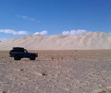Passing by Eureka Dunes !!!
