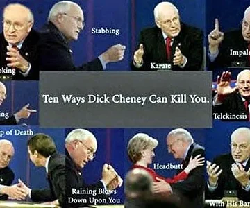 cheney kills