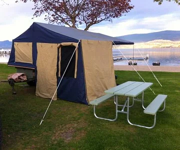 Camp site setup 1