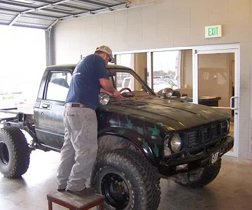 brother -in-law's 80 getin a new windshield