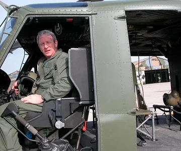 Bell 412EP "Slick" for insertions into Hot LZ's on Night Vision Goggles..yours trully as Aircraft Commander and SIP (Standardization Instructor Pilot) in 135 degree heat..nice comfortable armor plated seat:)