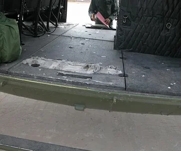 Armored plated floor for small arms fire;-)