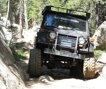 Labor Day 2008 45 pig run deer crk 036 small Pighead's rig FJ55