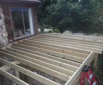 rebuilding my front deck 017