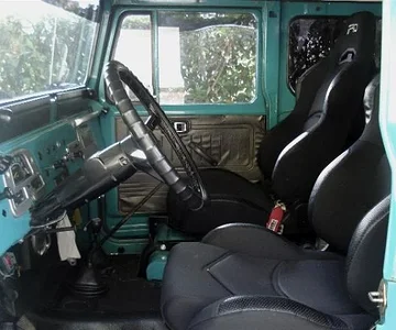 Driver side interior