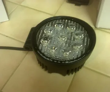 27W 4" round