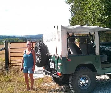Me and mine out on a great day in ste Genevieve wine country