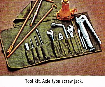 1972 Brochure - Tool Kit Detail