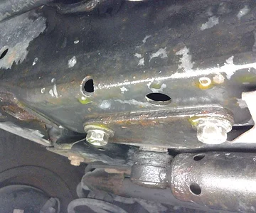 Skid plate dripping