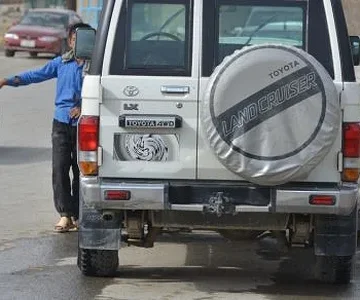 Toyota Land Cruiser 76 series in Afghanistan1