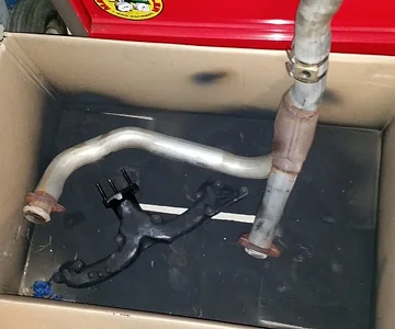 My sbc cross over pipe