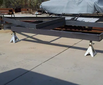 14K lb. Dump trailer build