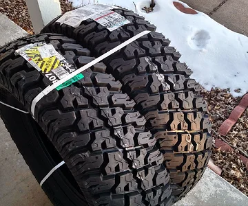 New tires came today.
