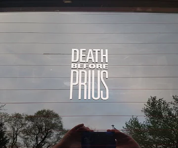 Anti prius decal