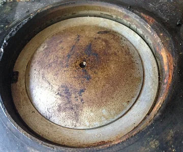 Engine top view no head 6