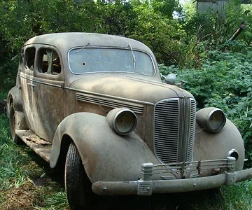My grandpa's 1938 Dodge