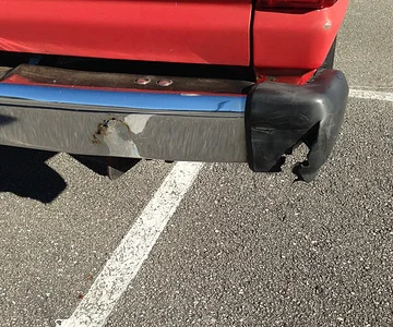 Rear bumper