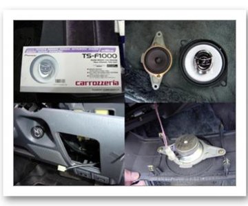 Front Corner Speaker Replacement from LX_XTREME (mod not done yet)