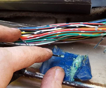 Failed factory splice