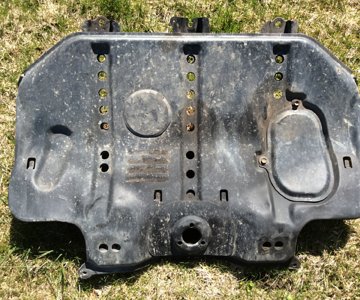 1999 Factory front skid ground side LC 100