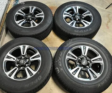2016 TRD Sport Wheels 17" with Toyo Open Country A30